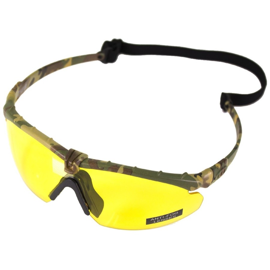 Masque Tactical jaune