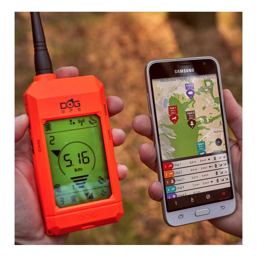 Antenne Court Pour Satellite Dogtrace X20, X20+ Et X30